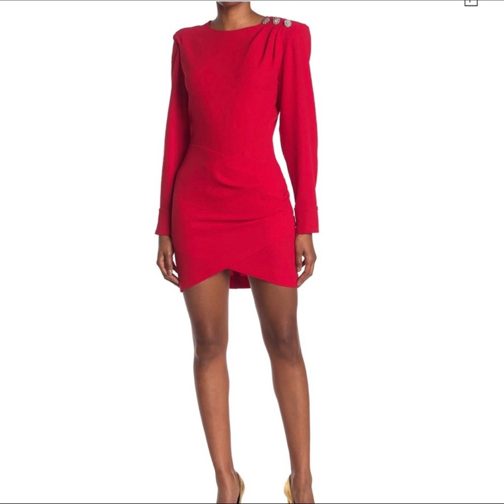 ba&sh Sloane red dress- size 3- never worn, excellent condition